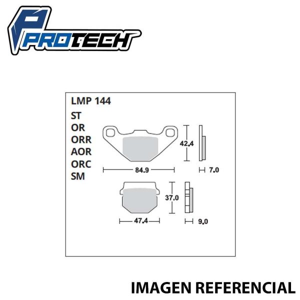 Pastilla Freno ProTech LMP-144 (Delantera)