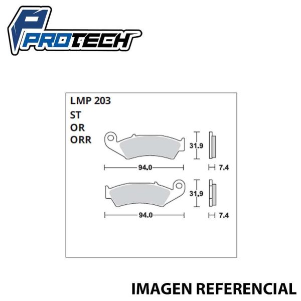 Pastilla Freno ProTech LMP-203 (Delantera)