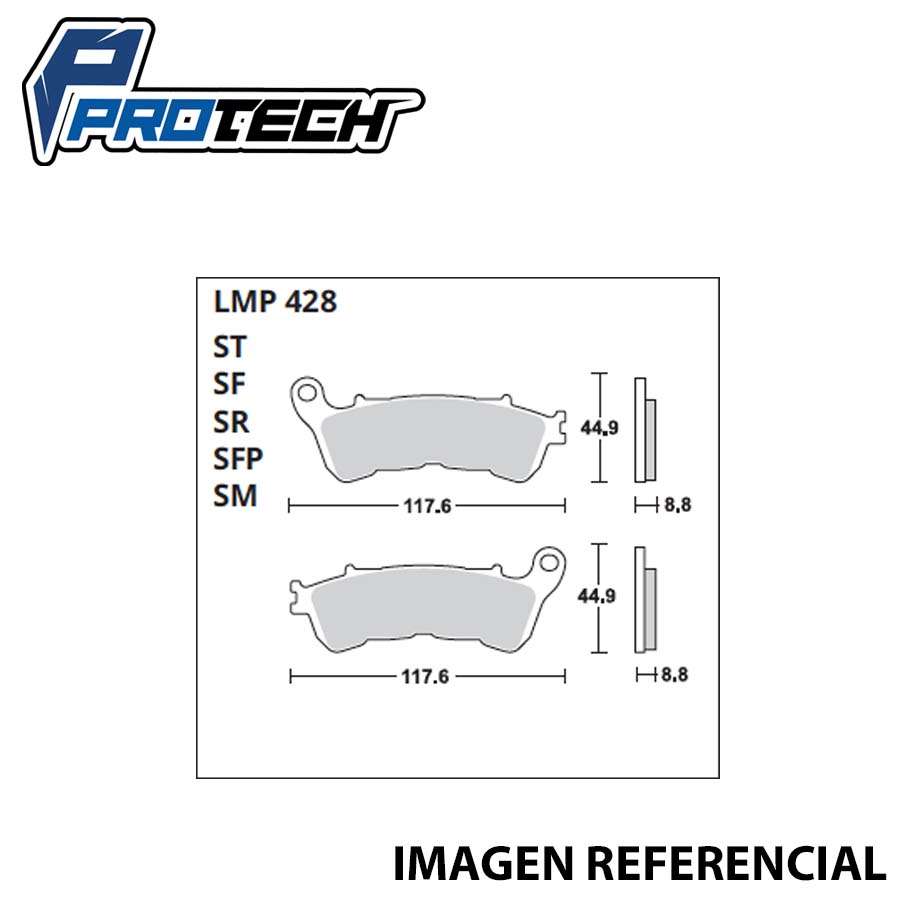 Pastilla Freno ProTech LMP-428