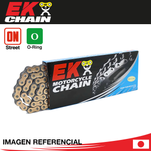 Cadena Transmisión EK 525DEX-120L Dorada Street O-Ring