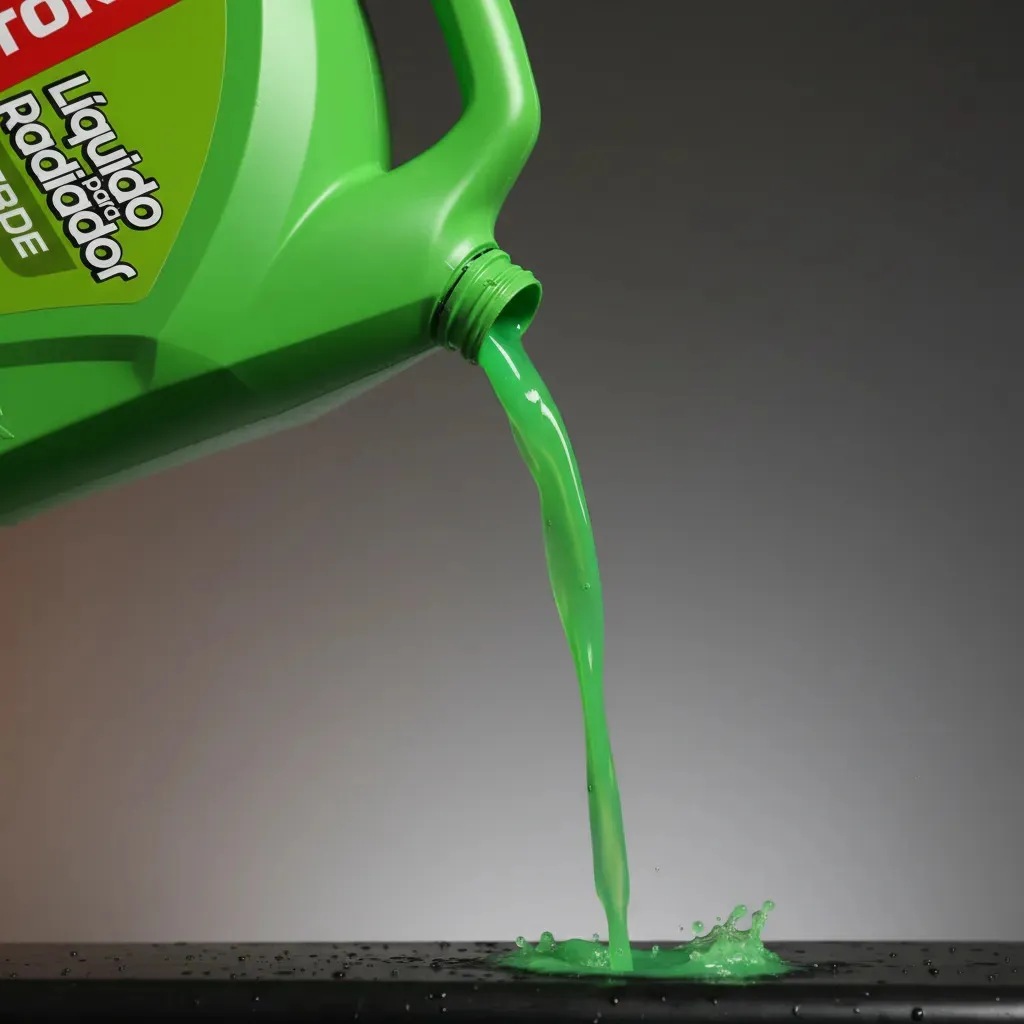 Coolant Refrigerante Anticongelante Vistony Verde 4Lts - Imagen 3
