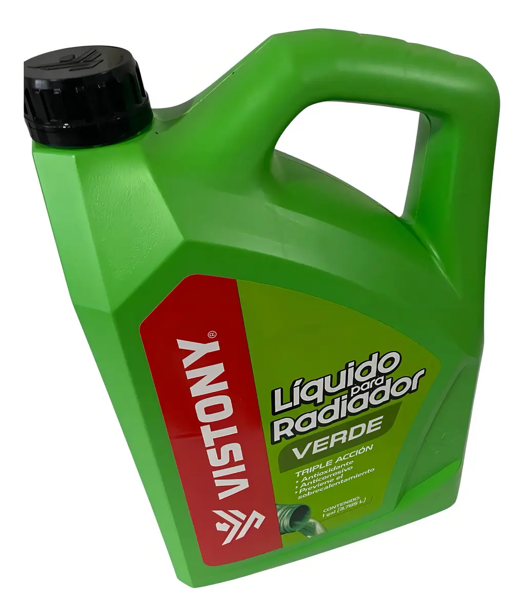 Coolant Refrigerante Anticongelante Vistony Verde 4Lts - Imagen 4